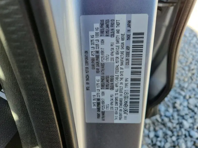 2019 MAZDA CX-5 SPORT  