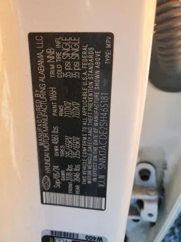 2025 HYUNDAI TUCSON SE  