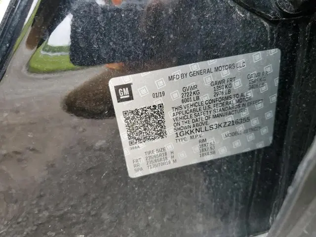 2019 GMC ACADIA SLE  
