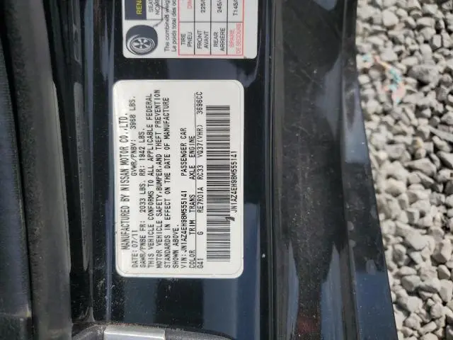 2011 NISSAN 370Z BASE