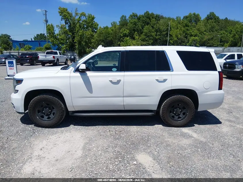 2019 CHEVROLET TAHOE COMMERCIAL FLEET