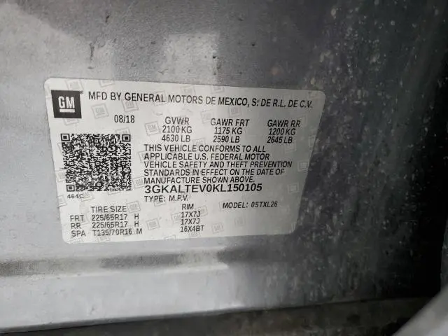 2019 GMC TERRAIN SLE  