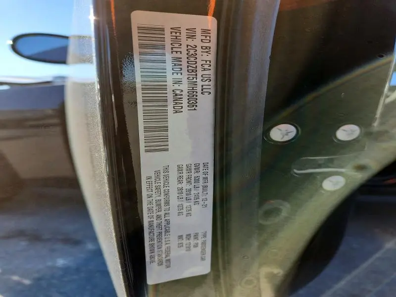 2021 DODGE CHALLENGER R/T  