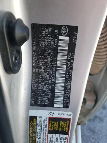 2011 TOYOTA AVALON BASE  