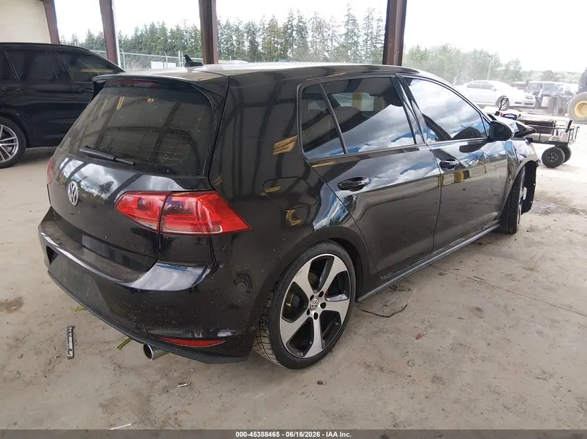 2017 VOLKSWAGEN GOLF GTI AUTOBAHN 4-DOOR/S 4-DOOR/SE 4-DOOR/SPORT 4-DOOR