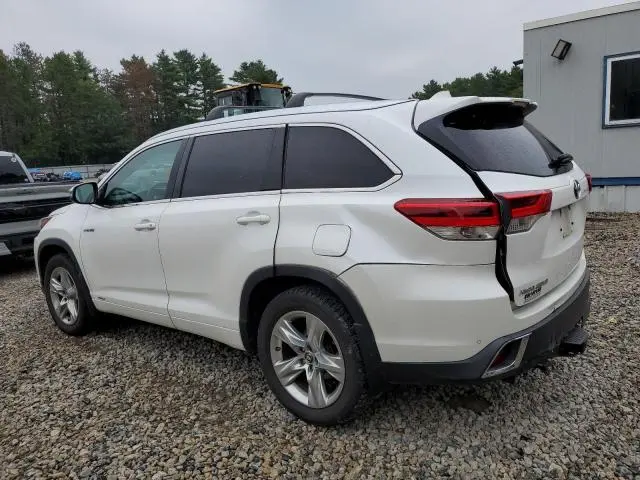 2017 TOYOTA HIGHLANDER HYBRID LIMITED  