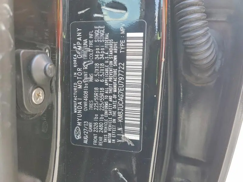 2014 HYUNDAI TUCSON LIMITED  