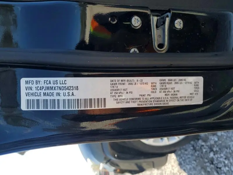 2022 JEEP CHEROKEE LATITUDE LUX  