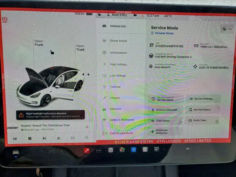 2021 TESLA MODEL 3   