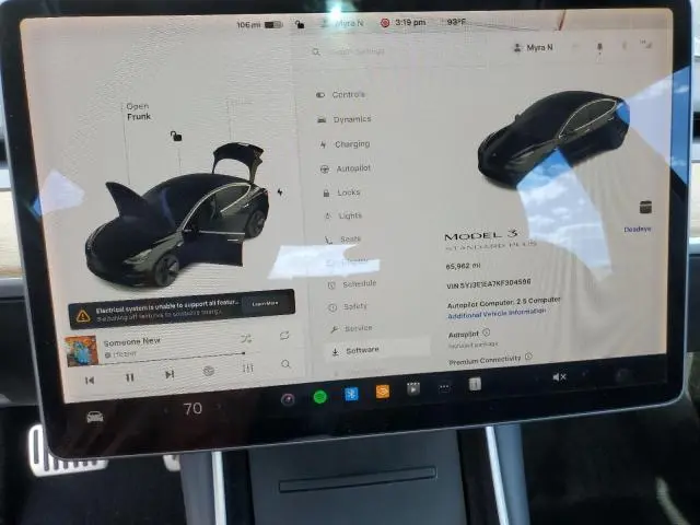 2019 TESLA MODEL 3   