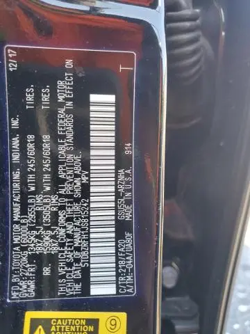 2018 TOYOTA HIGHLANDER LE  