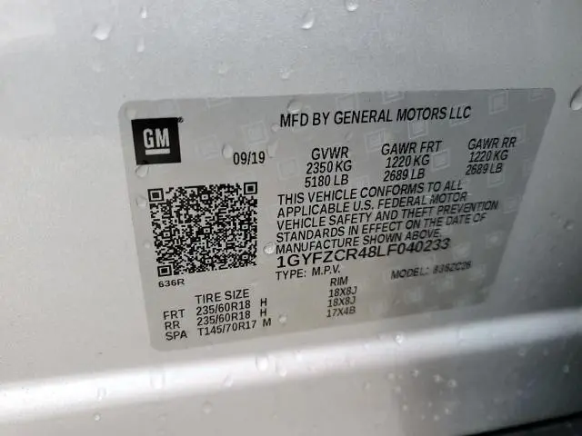 2020 CADILLAC XT4 PREMIUM LUXURY  