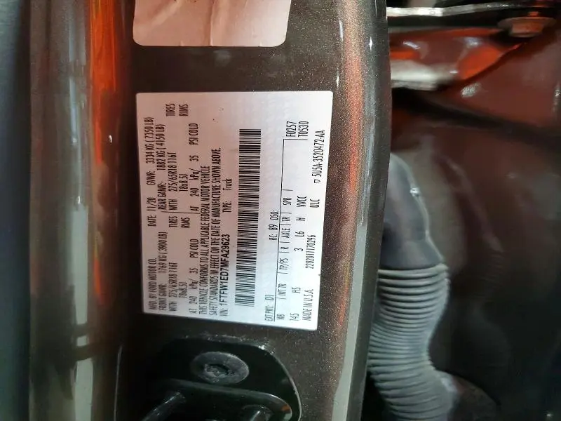 2021 FORD F150 SUPERCREW  