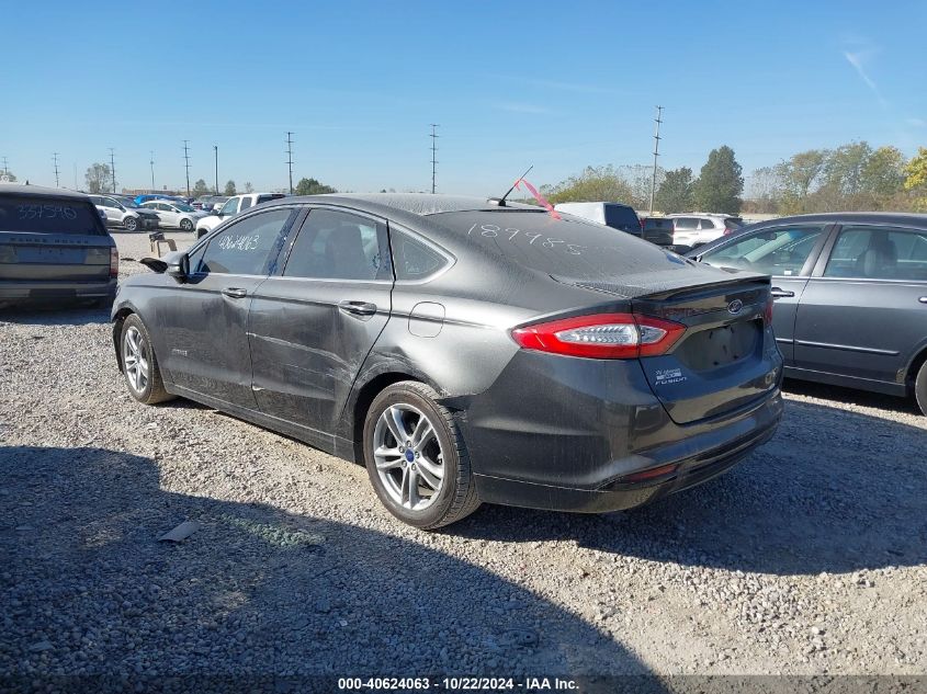 2015 FORD FUSION HYBRID TITANIUM