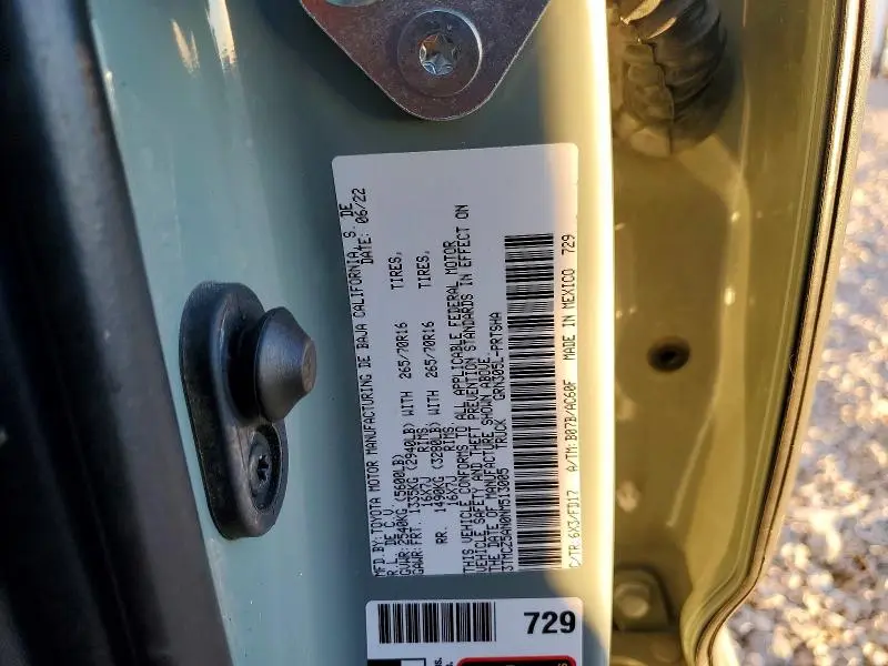 2022 TOYOTA TACOMA TRD OFF ROAD  