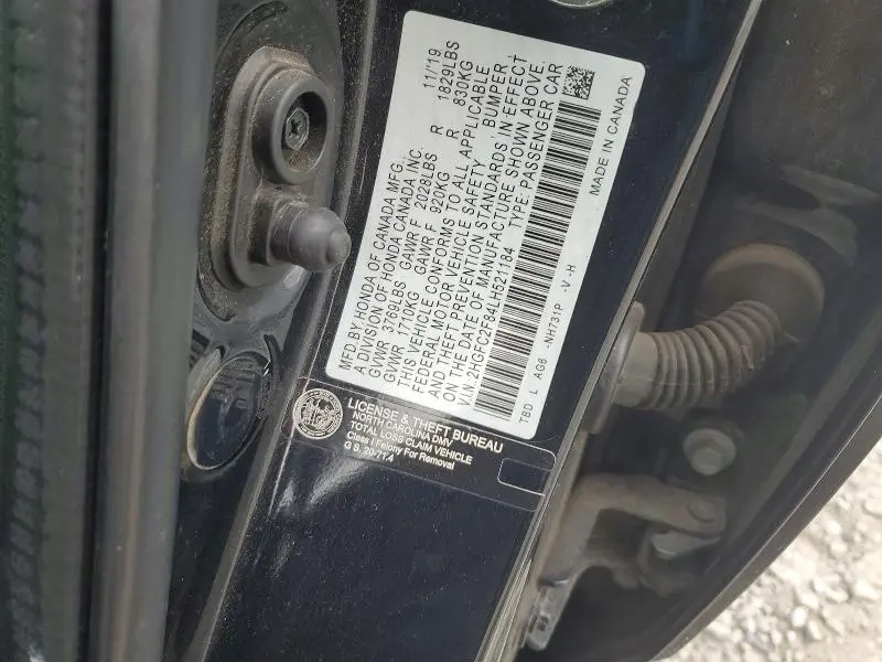 2020 HONDA CIVIC SPORT  