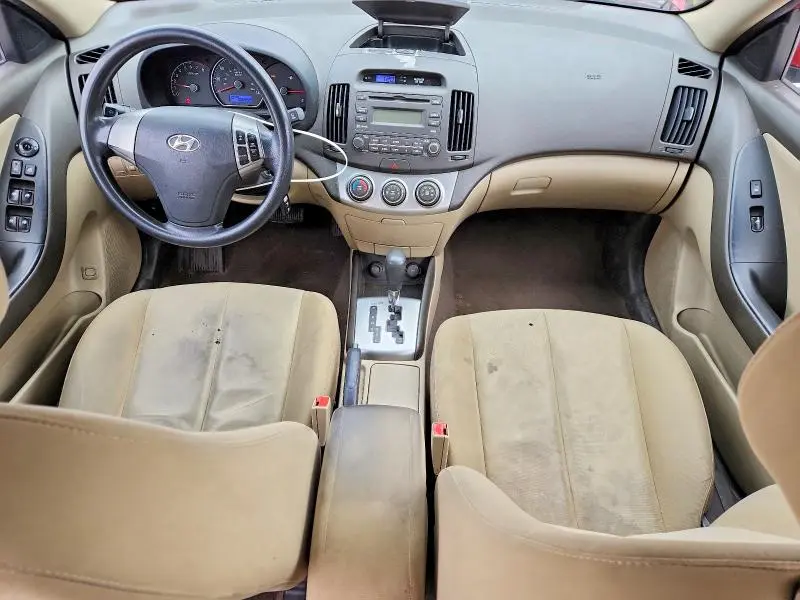 2010 HYUNDAI ELANTRA BLUE  