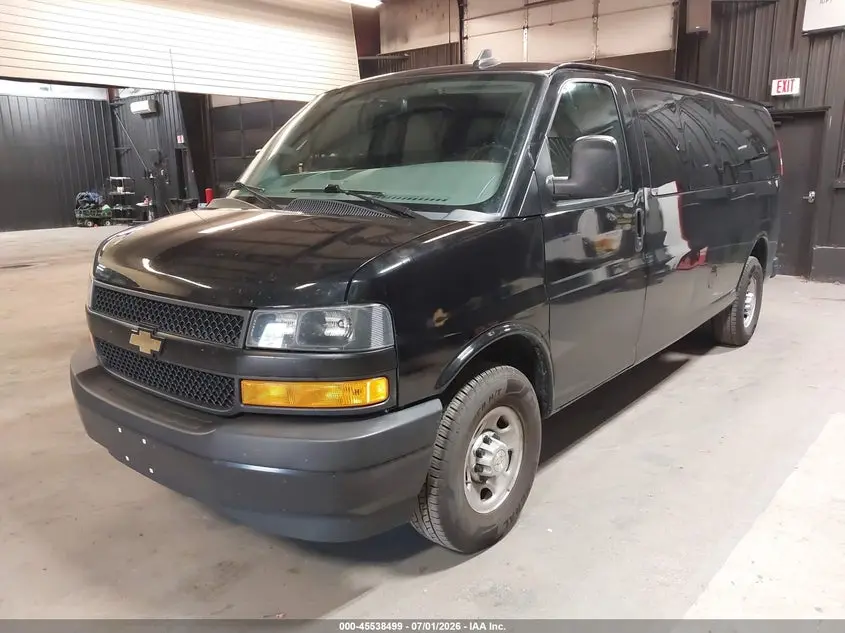 2020 CHEVROLET EXPRESS PASSENGER RWD 3500 EXTENDED WHEELBASE LS