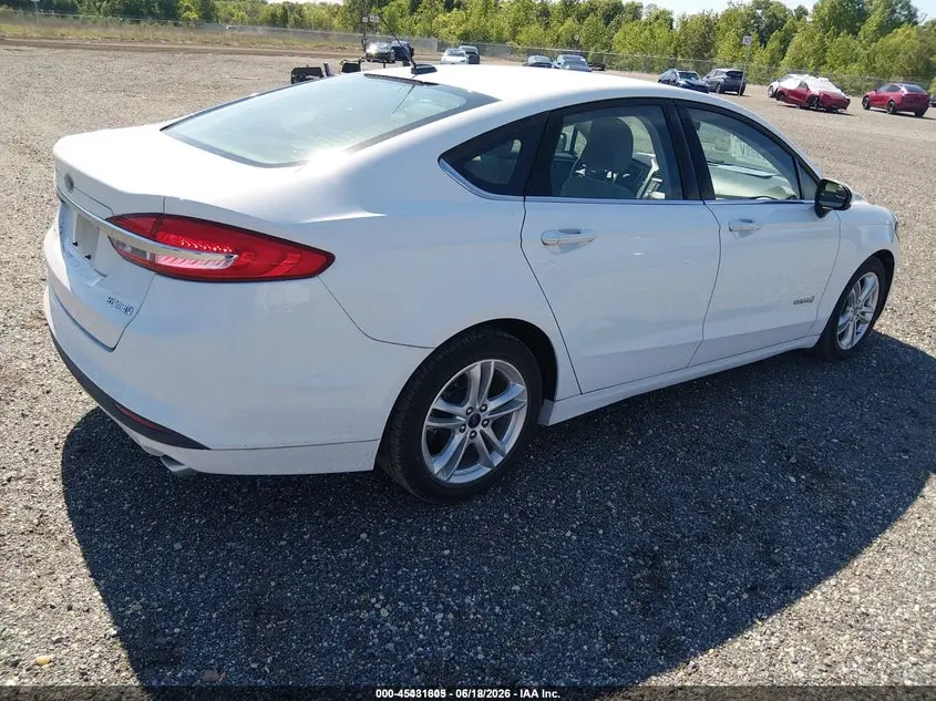 2018 FORD FUSION HYBRID S
