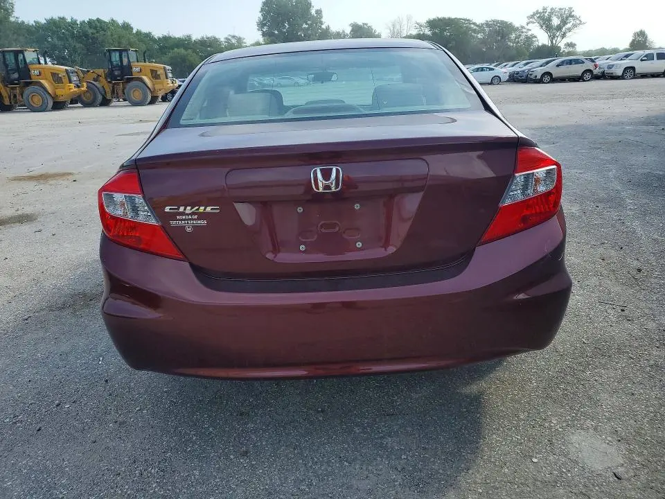 2012 HONDA CIVIC EX  