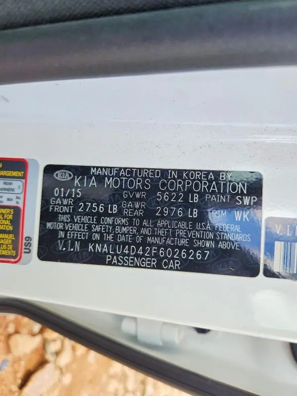 2015 KIA K900 PREMIUM  