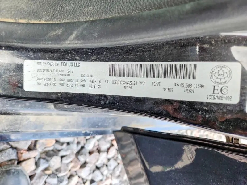2015 CHRYSLER 200 C  