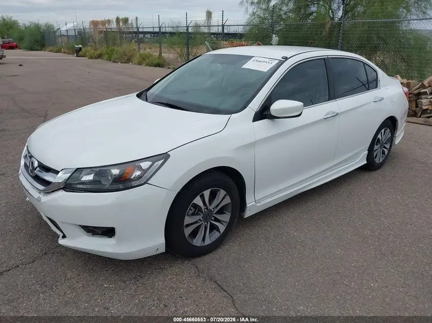 2013 HONDA ACCORD LX