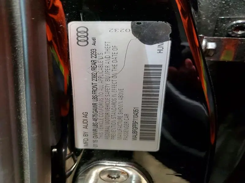 2015 AUDI A3 PREMIUM  