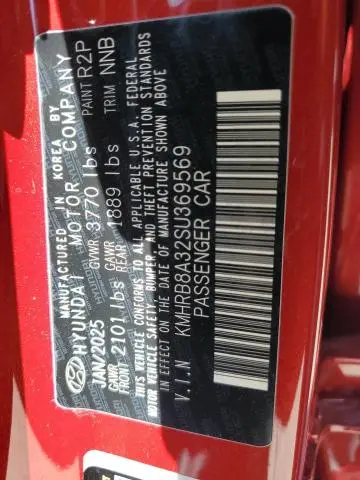 2025 HYUNDAI VENUE SE