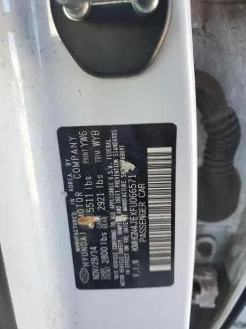 2015 HYUNDAI GENESIS 3.8L  