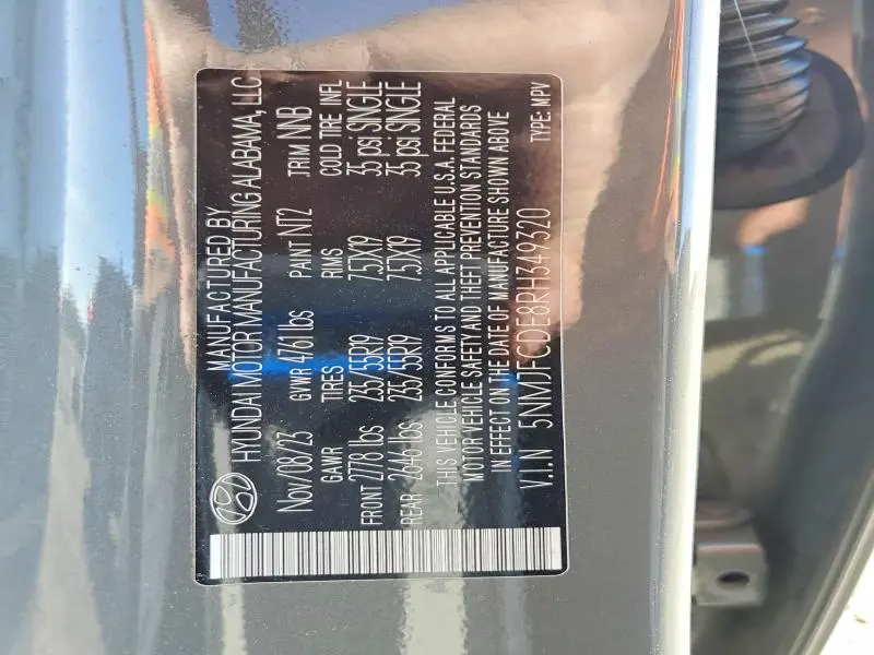 2024 HYUNDAI TUCSON SEL  