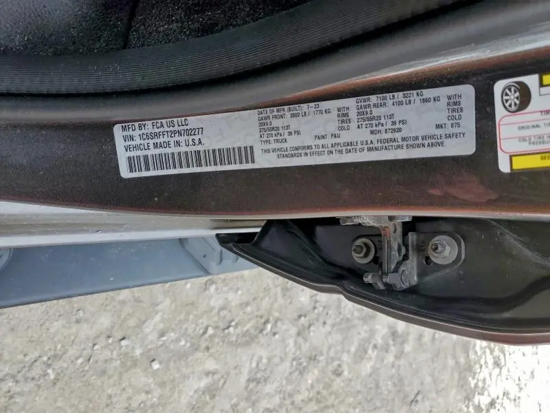 2023 RAM 1500 BIG HORN/LONE STAR  