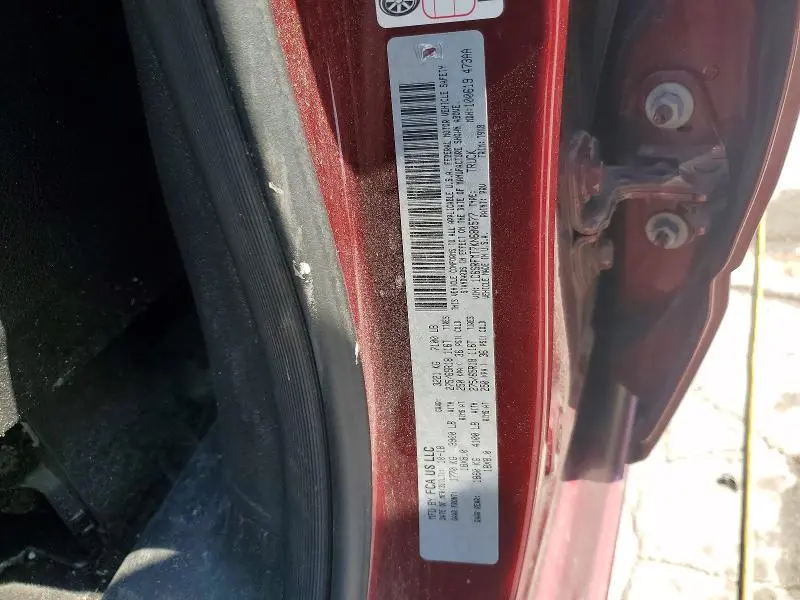 2019 RAM 1500 BIG HORN/LONE STAR  