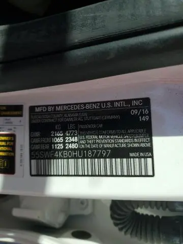 2017 MERCEDES-BENZ C 300 4MATIC  