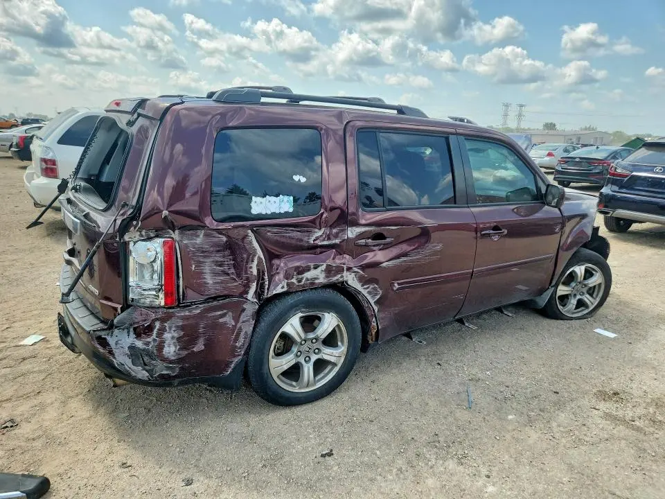 2012 HONDA PILOT EXLN  