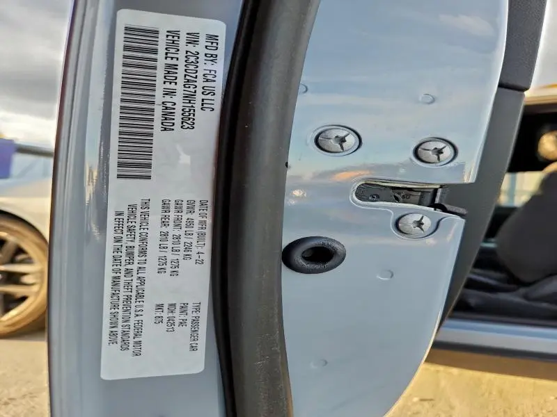 2022 DODGE CHALLENGER SXT  