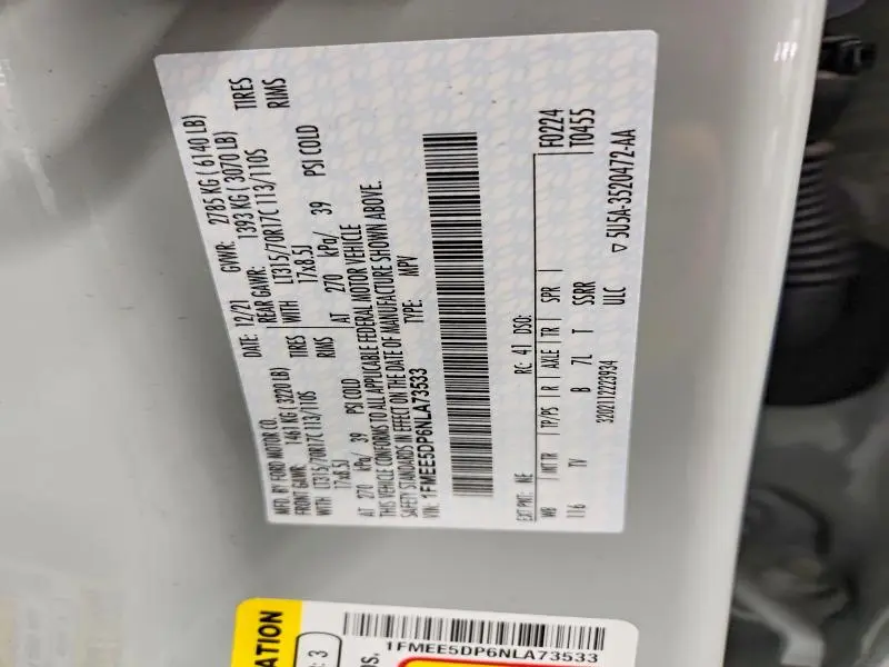2022 FORD BRONCO BASE  