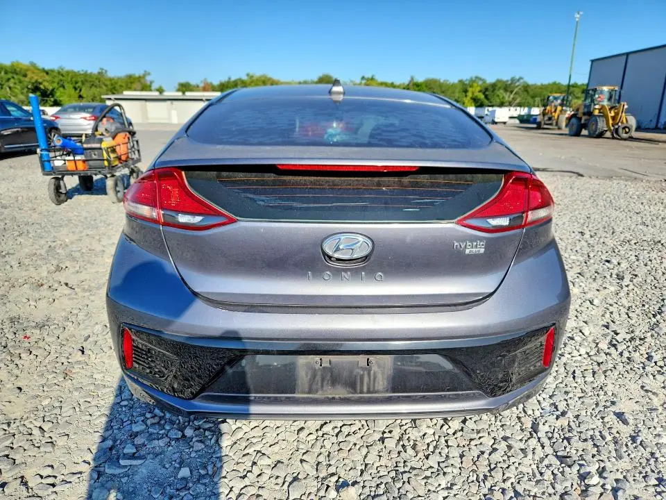 2017 HYUNDAI IONIQ BLUE  