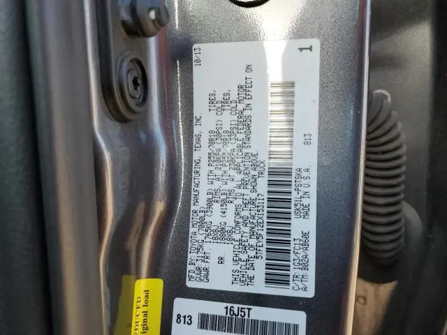 2014 TOYOTA TUNDRA CREWMAX SR5