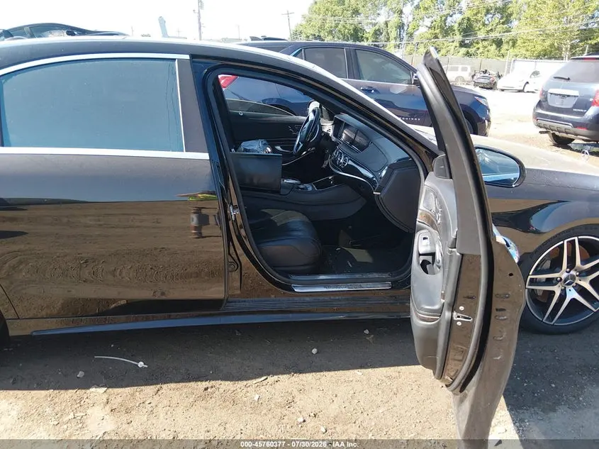 2015 MERCEDES-BENZ S 550 4MATIC