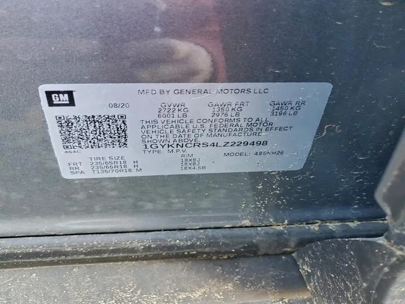 2020 CADILLAC XT5 PREMIUM LUXURY  