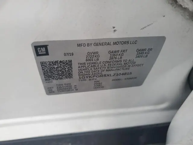 2020 CADILLAC XT6 SPORT  