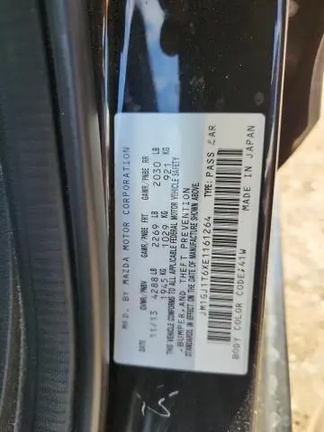 2014 MAZDA 6 TOURING  