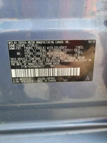 2011 TOYOTA RAV4   