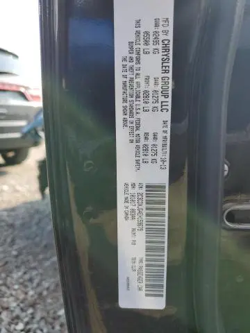 2014 DODGE CHARGER SXT  