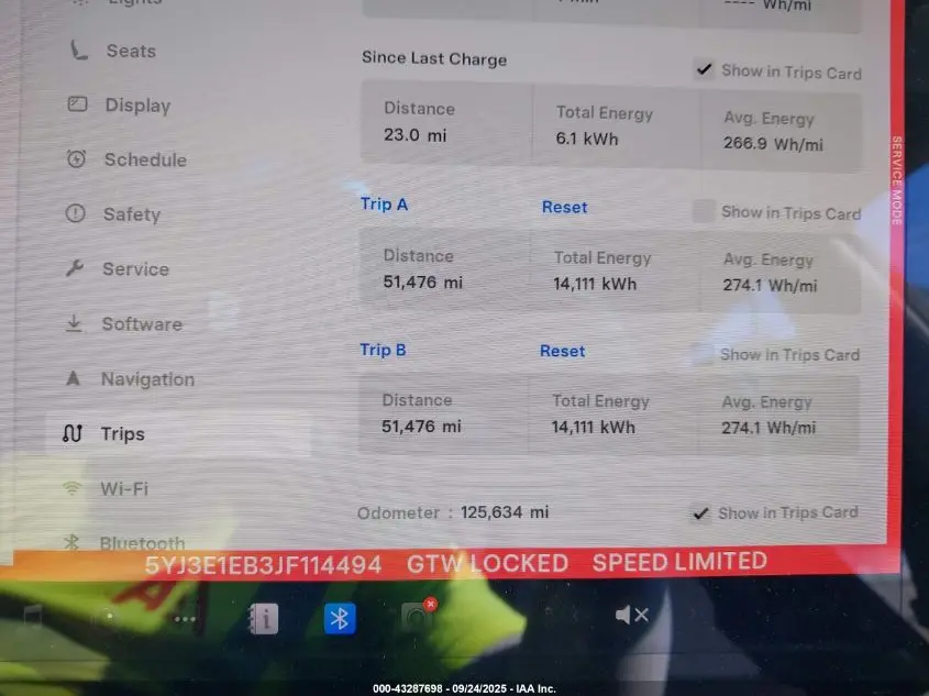 2018 TESLA MODEL 3 LONG RANGE/PERFORMANCE
