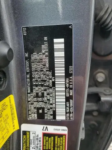 2012 TOYOTA VENZA LE  