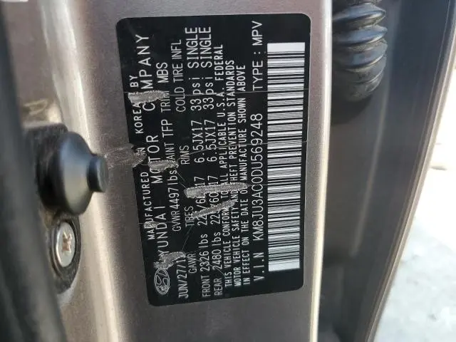 2013 HYUNDAI TUCSON GLS