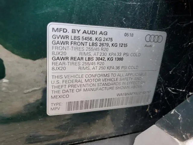 2018 AUDI Q5 PREMIUM PLUS