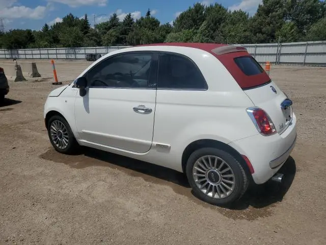 2012 FIAT 500 LOUNGE  